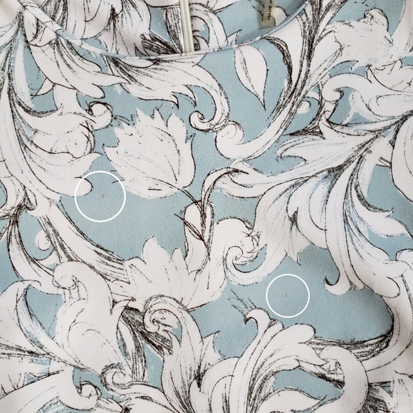 1. State Blue Paisley Dress Sz Small - Picture 10 of 10